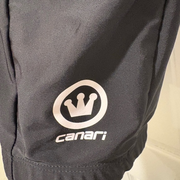 Canari Black Athletic Cycling Shorts - Picture 3 of 3